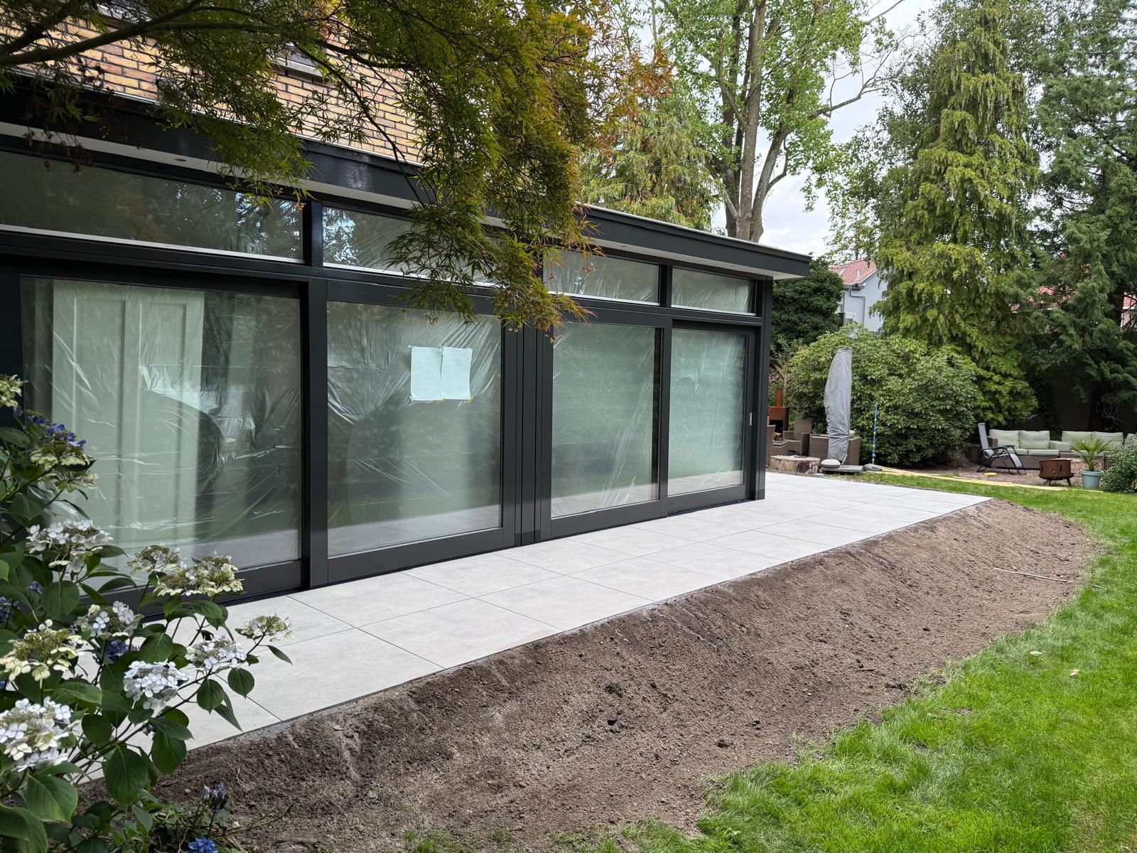 Afbeelding van grote, lichte uitbouw